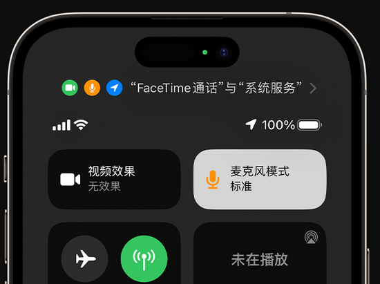 铁山苹果授权维修网点分享iPhone在通话时让你的声音更清晰 