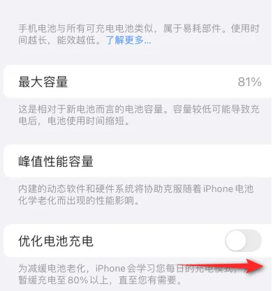 铁山苹果15维修分享iPhone15充电到80%就充不进电了怎么办 