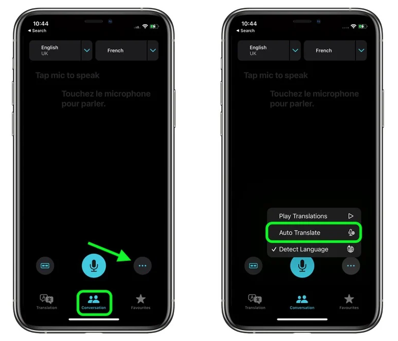 铁山苹果手机维修分享iOS 15 “翻译” App 新改进 