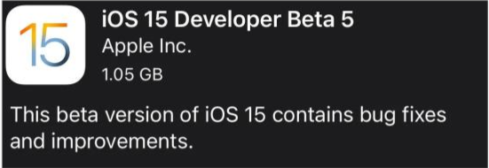 铁山苹果手机维修分享如何升级到iOS15.0 beta5 
